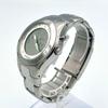 Used 901 Rare New Battery FOSSIL Big Chick Hiragana Dial Ana-Digi Watch Quartz Men's Silver Working