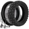 10 Inch 10x2.75-6.5 Off-road Rubber Outer Tire with Inner Tube Suitable for Speedway 5 Dualtron 3 Hover-1 Alpha Hiboy Titan PRO Electric Scooter