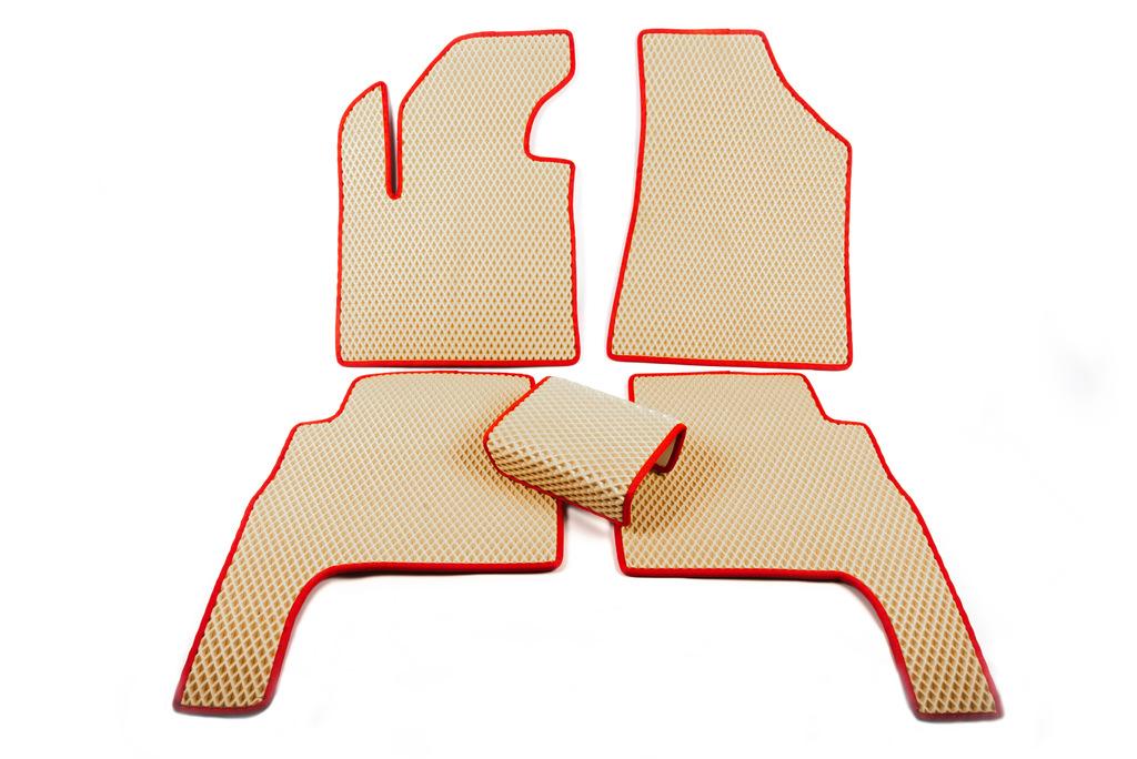 EVA Mats (beige) 2010-2012 for Hyundai Santa Fe 2