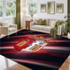 Braga FC Design Crystal Velvet Rug Soft Decorative Mat for Bedroom Entrance