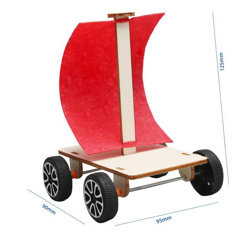1 Set DIY Science Experiment Kit & Education Model DIY Solar-powered Racing Cars Toy Physics Science Toys For Children Gift·