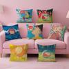Cute Cartoon PPonyoS   Pillowcase toon Gift Cushion Cover Bedroom Home Sofa Chair Seat Decor pillow case