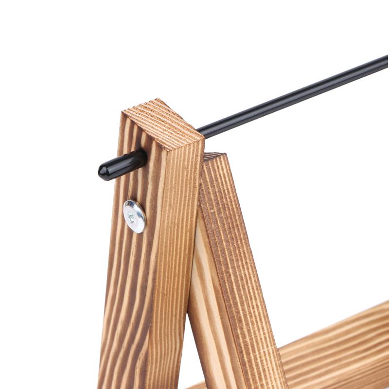 Holz-Garnrollenhalter Schreibtisch-Garnständer Bandlager Bandlagerregal Wollknäuel Handstrickwerkzeug Massivholz-Spulenhalter