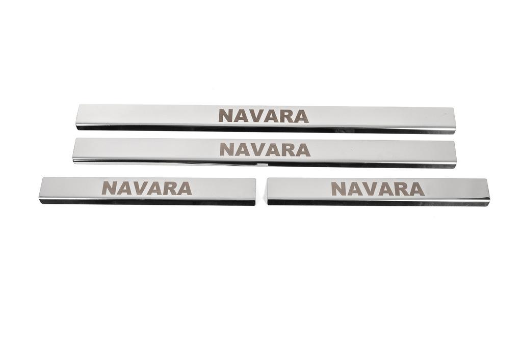 

Door sills (4 pcs, stainless steel) for Nissan Navara 2006-2015