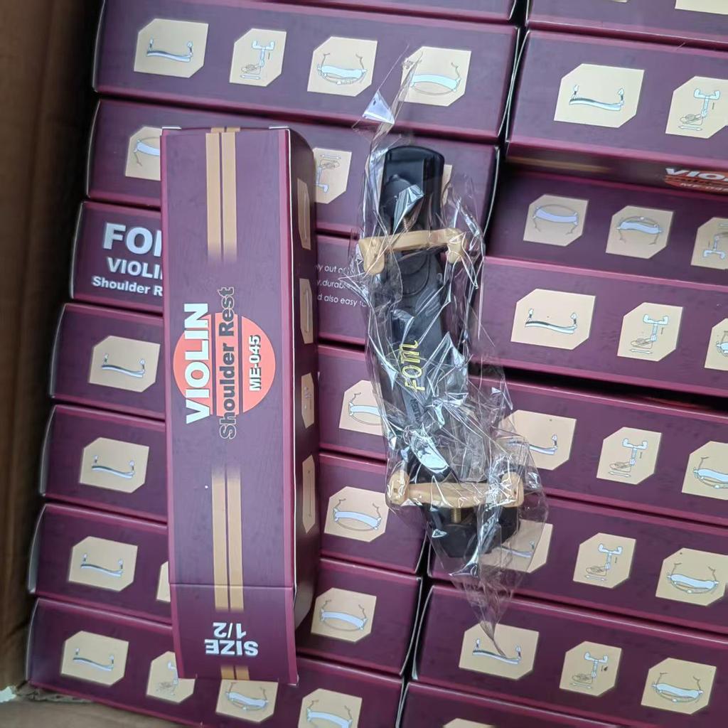 FOM Adjustable Violin Shoulder Rest with Chin Pad - All Models Available