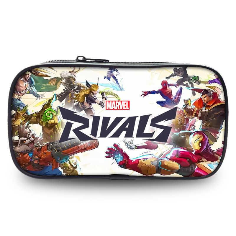 Marvel Rivals Pencil Case Large Capacity Student Stationery Organizer For Kids