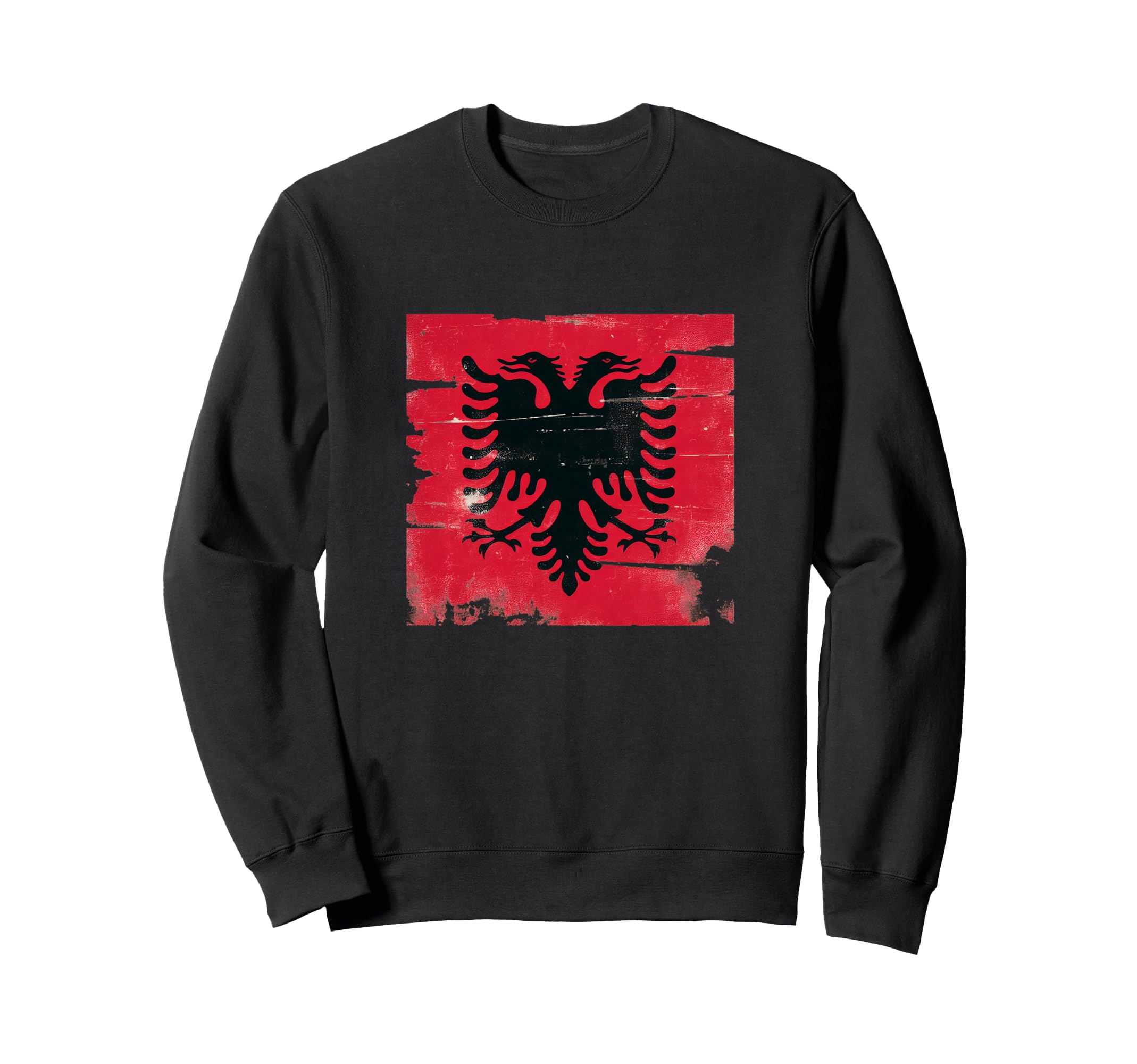 

Patriotic Albanian Flag Fan Sweatshirt чёрный