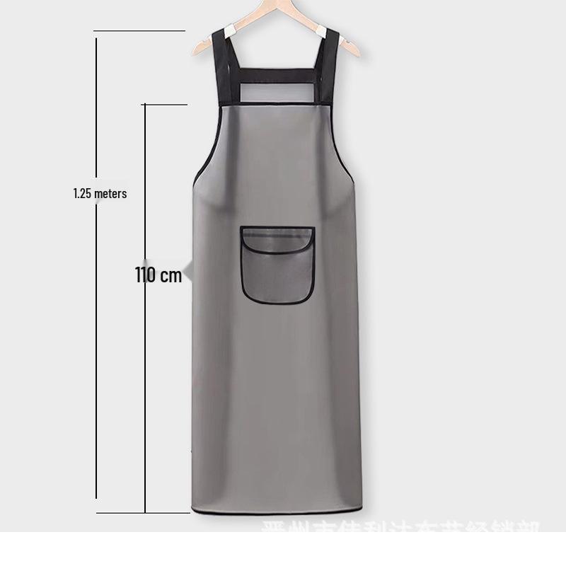 

Водонепроницаемый фартук с защитой от масла - Взрослый размер для кухни, приготовления морепродуктов, мытья посуды и работы в ресторане