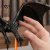 Creative Home Interior Decor Fire-breathing Dragon Figurine, Durable PLA Flying Book Stopper, Decorative Shelf Sculpture 3D Print Fantasy Ornament for