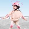 Child Protective Equipment Helmet Elbow Knee Pads for Girls Aged 3 4 5 6 7 8 9 10 11 12 Year Boy Suitable for Roller Skating and Skiing