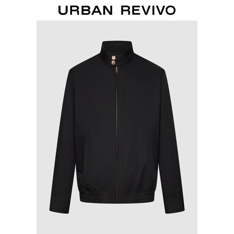 

UR Men s Stylish Stand-Collar Zipper Jacket L