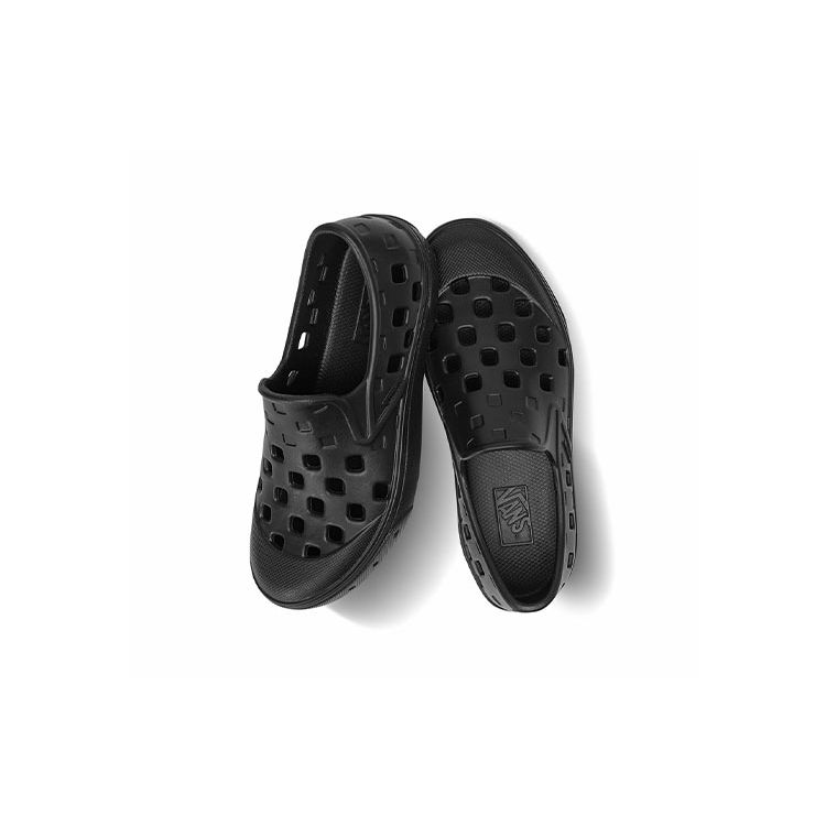 Vans Slip-On Trk Comfortable Sports Clogs Low Top Kids Sandals Kids sandals Black VN0A4UVIBLK