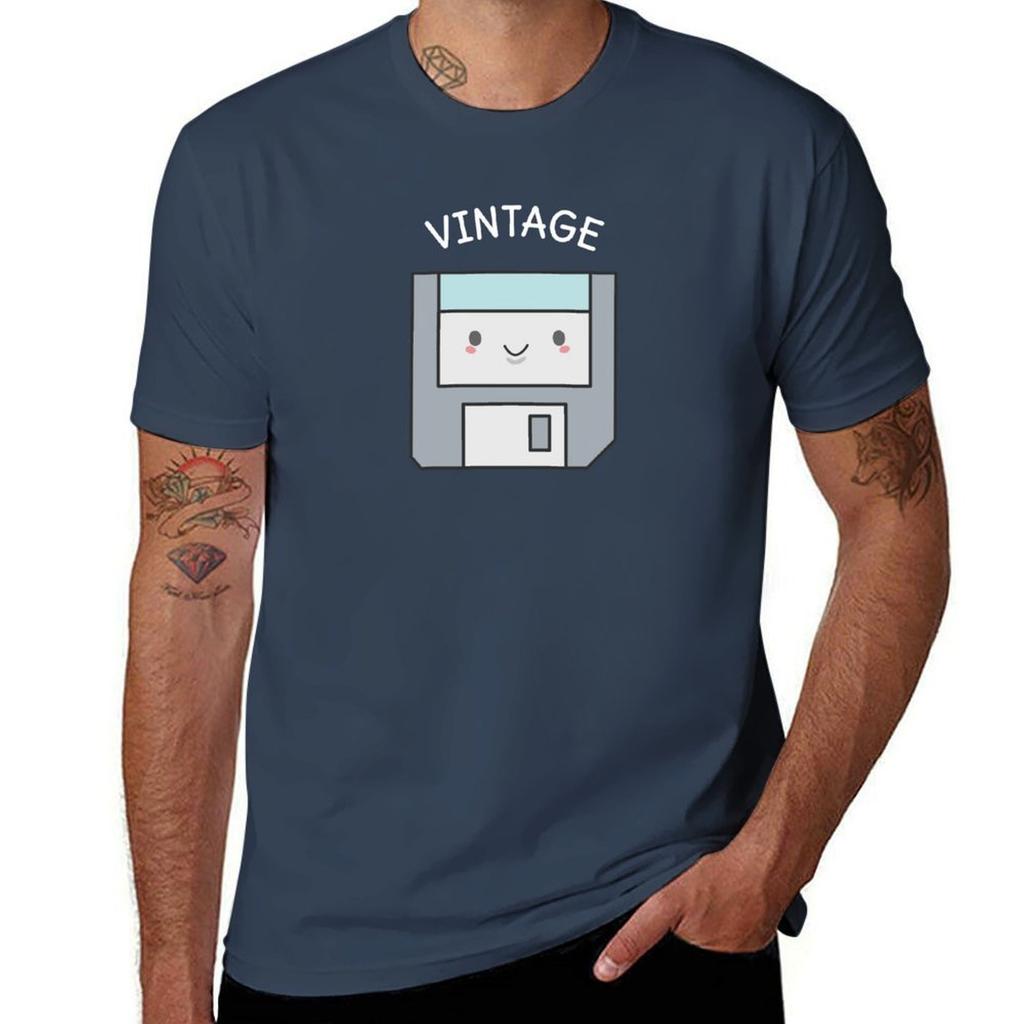 Cute Vintage Floppy Disk TShirt t shirt for man g man t shirts for men TShirt
