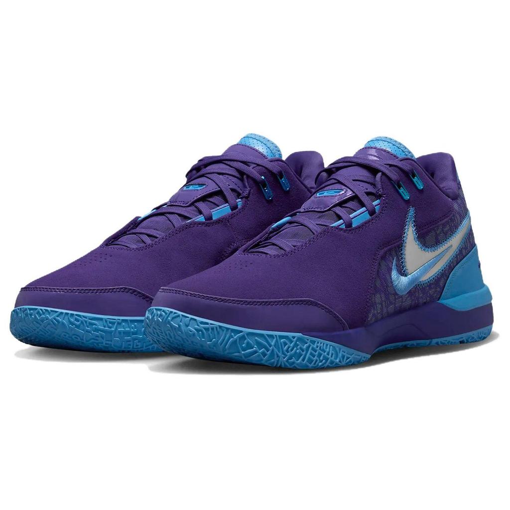 Nike Zoom LeBron NXXT Gen AMPD EP Purple Silver Blue FJ1567-500