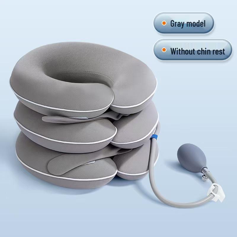 Cervical Traction Neck Stretcher and Inflatable Brace for Cervical Fatigue Relief