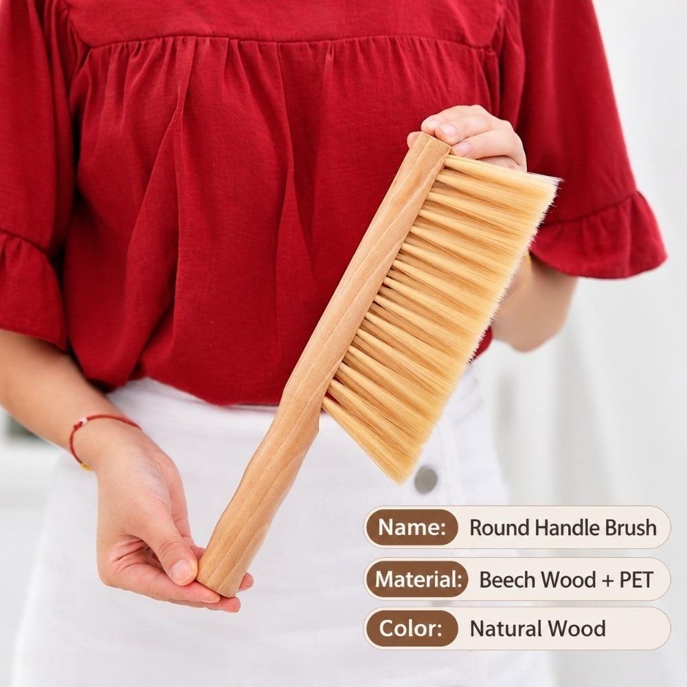 Long Handle Dust Brush Soft Bristle Sweeping Brush Deep Clean Bed Brush Hotel Use