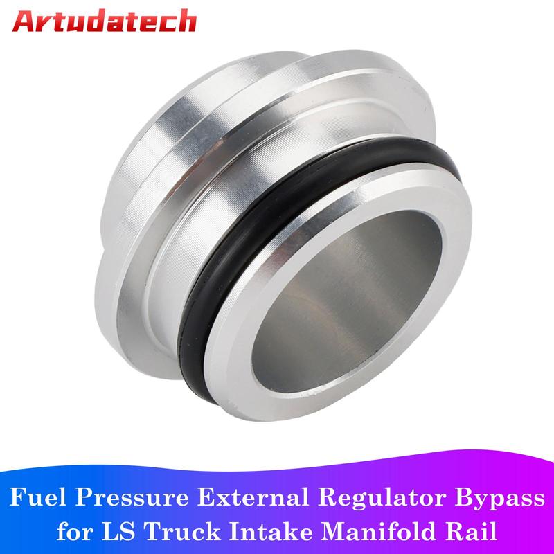Artudatech Fuel Pressure External Regulator Bypass for LS Truck Intake Manifold Rail Car Accessories