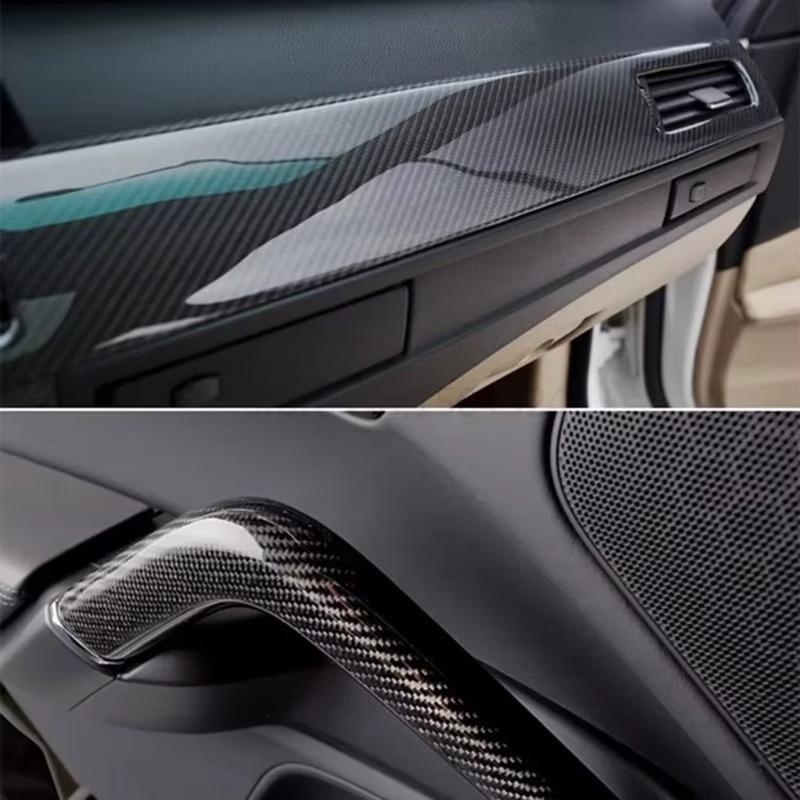 Carbon Fiber Car Door Sill Protector Tape – Self-Adhesive Anti-Scratch Sticker for Auto Threshold, Easy Install & Durable, Fits All Vehicles