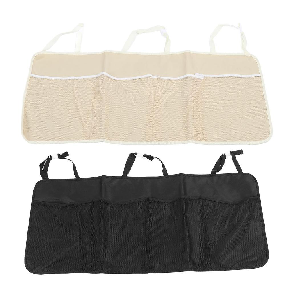 Car Chair Storage Bag SUV Backseat Trunk Organizer Large Capacity Oxford Cloth Hanging Mesh Pouch