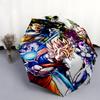 Anime Dragon Ball pattern, automatic folding umbrella, portable and foldable design, 8 ribs, a Christmas or birthday gift.