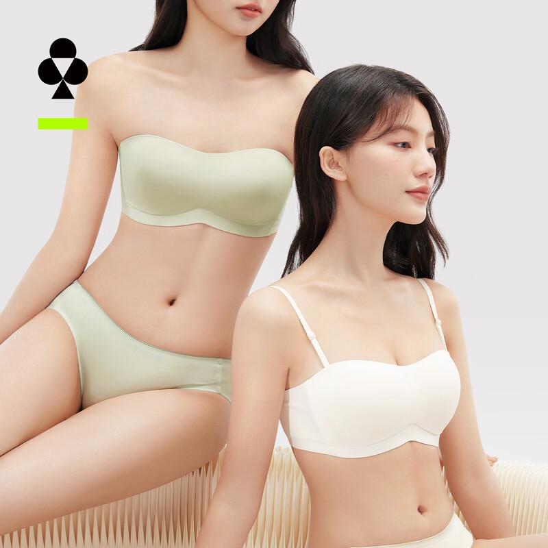 Women s Anti-slip Strapless Bandeau Bra 75B