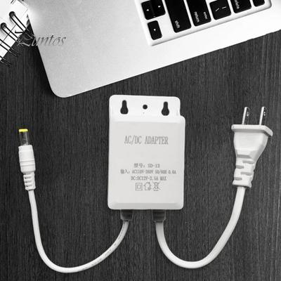 12V 2A Vodotěsná nabíječka napájecího adaptéru pro bezpečnostní kameru Stabilní výstup 100-240V EU/US spolehlivý zdroj napájení bezpečnostní kamery