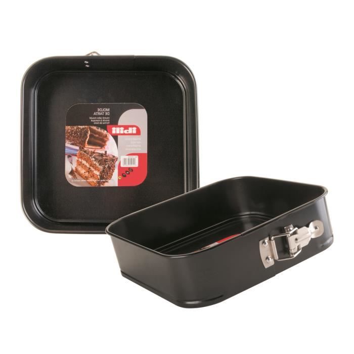 Moule démontable - ibili - 825924 - antiadhésif - carré - 24x24 cm