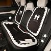 Car Seat Cushion Winter Plush Interior Seat Cover, Thickened for Autumn and Winter, Warm and Comfortable, Anti-slip Car Seat Cover