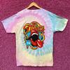 The Rolling Stones 72 Hot LIps Tie Dye Tshirt