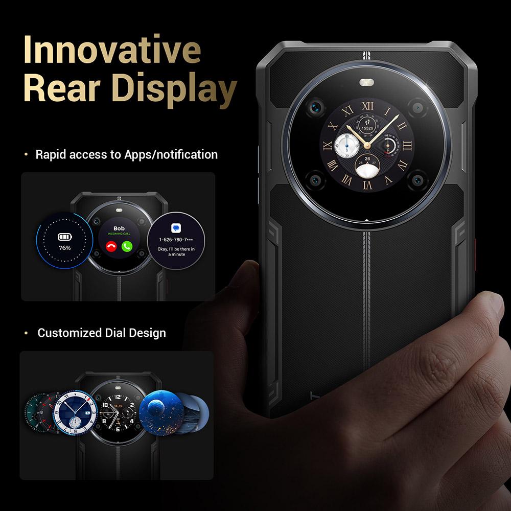 FOSSiBOT Smartphone Robusto F109S, Android 15, 6+256GB, Batería de 10600mAh, Cámara de 50MP, NFC - Enchufe UE