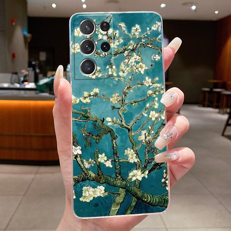 For Samsung S21 Ultra Case Clear Casing Fashion Butterfly Flower Soft TPU Silicone Cover For Samsung Galaxy S20 Ultra Phone Case