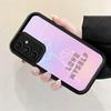 Phone Case for Samsung Galaxy A17 A16 A15 A14 A13 Love Yourself Flower Heart Line Kpop A56 A36 A26 A55 A35 A25 A54 A34 A24 A53 A