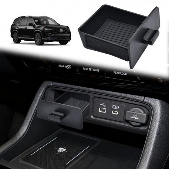 Storage Box For Honda Pilot  2024 2025 Center Console Holder Organizer Tray