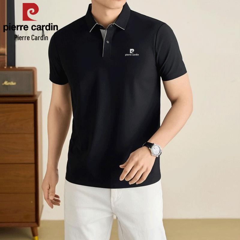 Pierre Cardin Men's Business Casual Anti-Wrinkle Polo Shirt