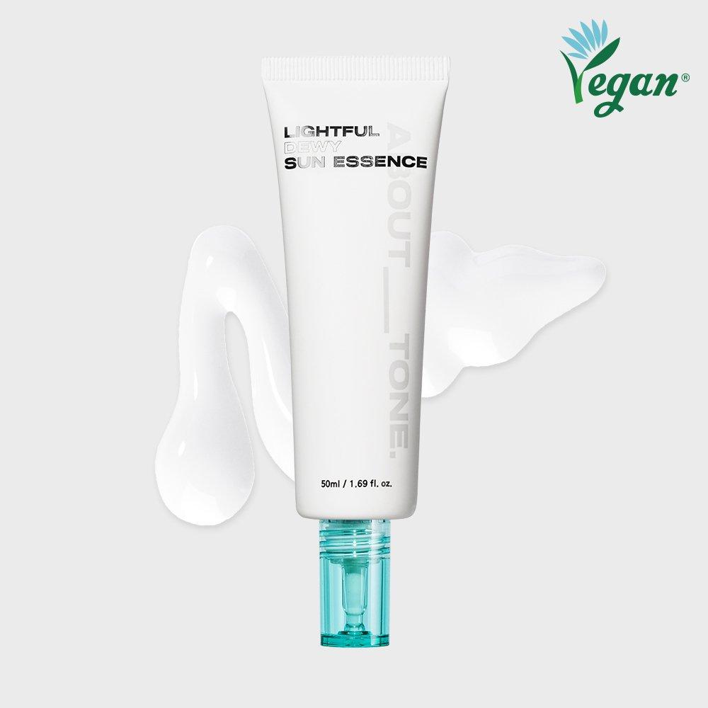 ABOUT TONE [Set] Lightful Dewy Sun Essence 50ML + Lightful Tone-up Sun Screen 50ML