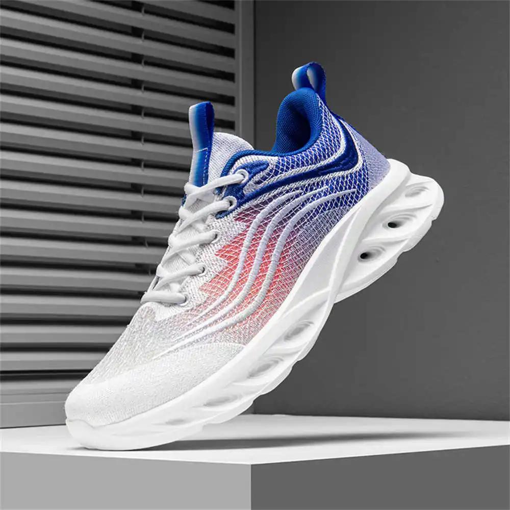 Fashion Number 39 Round Toe White Shoes For Men Casual Sneakers Green White Corrida Running Sport Best Selling College Baskette