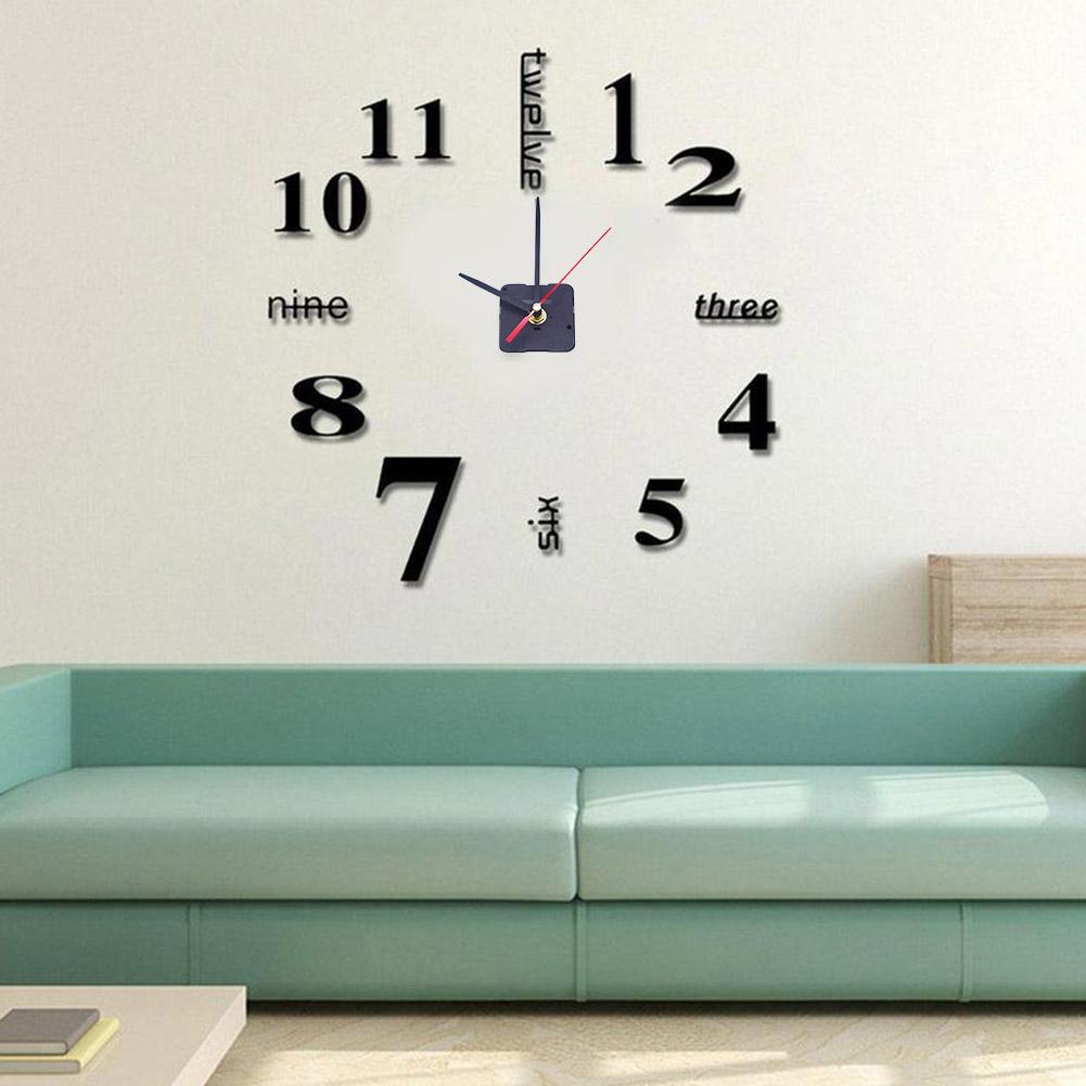 Quartz Clock DIY Clock Parts Battery Operated Silent Repair Hands Movement Clock Clock Wall Home Clockwork Repair Accessori E9Y6