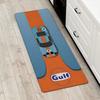 Felpudo para Puerta Principal Alfombra Antideslizante de Cocina Alfombras de Sala de Estar Alfombrilla para Pies de Balcón Baño Alfombrillas de Piso Alfombra