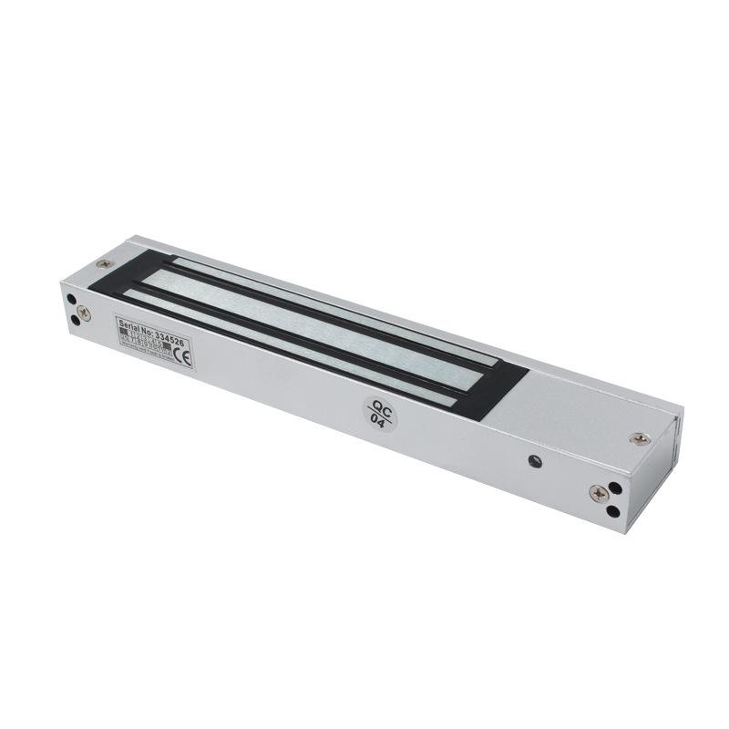 280KG Electromagnetic Lock for Single or Double Doors, Suitable for Outdoor Iron Gates and Indoor Glass Doors