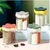 Five-in-One Spice Jar Set: Compartmentalized, Sealed Storage with Controllable Pour Lids
