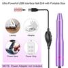 Nails Accessories Electric Nail Drill Pen Manicure Pedicure Drills Gel Polishing Tools Electric Nail Sander Driller USB
