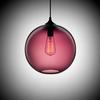 Lampade a sospensione a sfera in vetro a 6 colori industriali vintage Loft diametro 30 cm Apparecchi da cucina Ristorante