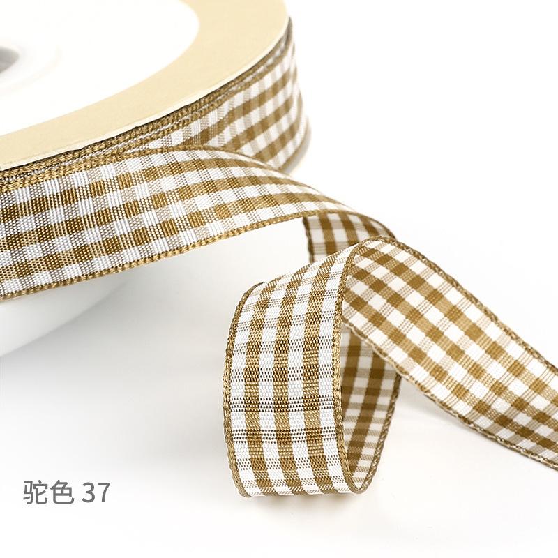 Especial Cinta de Raso Estilo Pastoral Brillante Cinta de Embalaje Cinta Hecha a Mano DIY Accesorios para el Cabello Flor Caja de Regalo