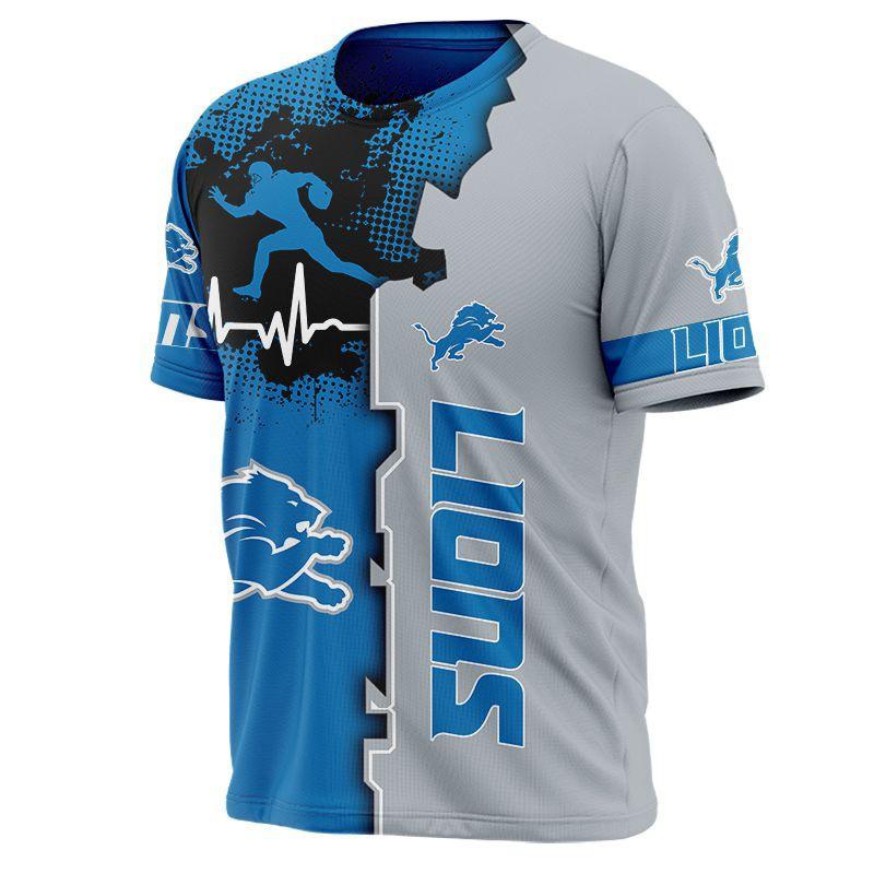 Summer Round Neck 3D Print Top Fashionable Casual Football Fan Sports Short Sleeved Men's T-shirts
