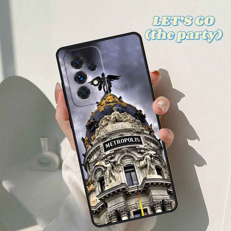 Madrid Capital Spain phone case For Samsung Galaxy A42 A31 A40 A51 A71 A32 A80 A91 A52 A72 A73 A20e A21S A50 A70 A11 A12 Cover