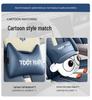 Leapmotor C11 Full Leather Cartoon Seat Cover: Full Coverage, All-Season Use