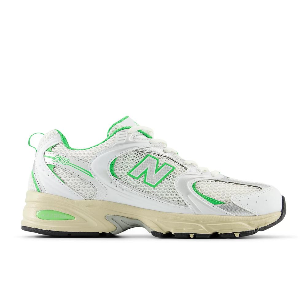 Sneakers New Balance White Green Version