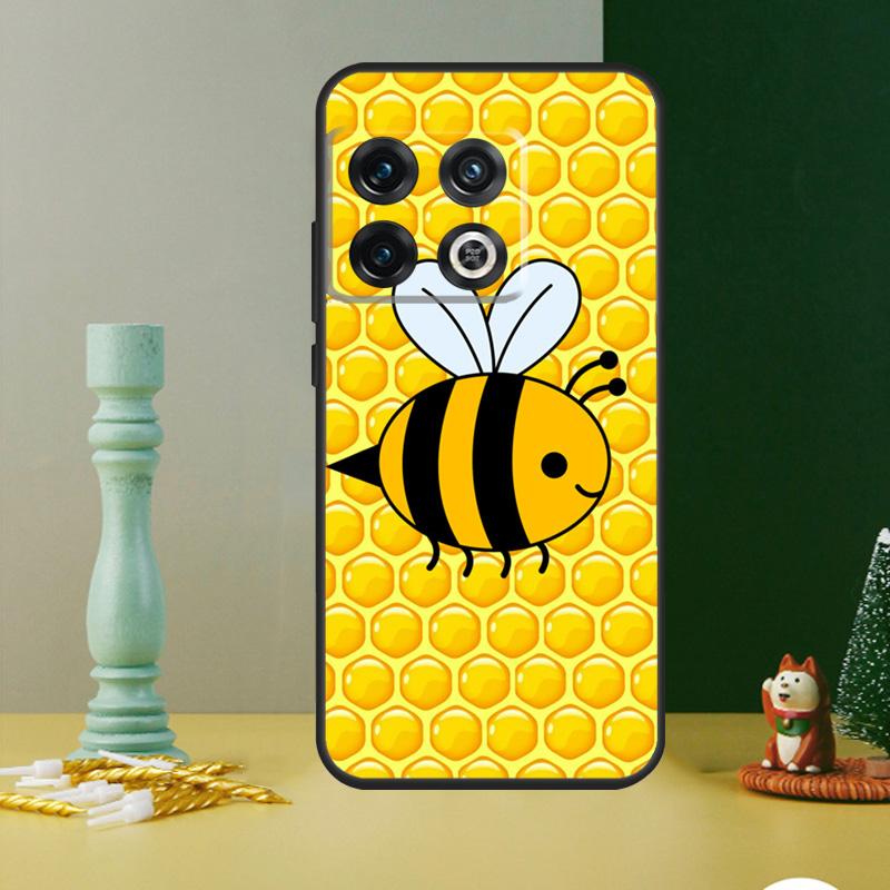 Bumble Bee Honeycomb Honey Phone Case For OnePlus 13 12 11 9 10 Pro 13R 12R 8T 9RT 10T 10R Nord 4 CE 2 3 Lite N20 N30