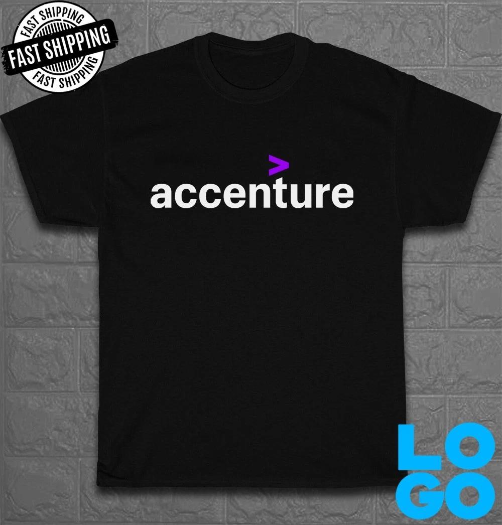 

New Accenture Logo Men s Funny T-Shirt Made In USA Size S to 5XL L
