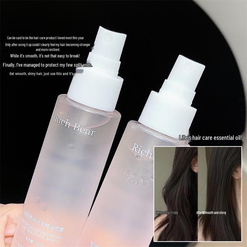 Rich Bear Volumizing Hair Oil Shine Spray